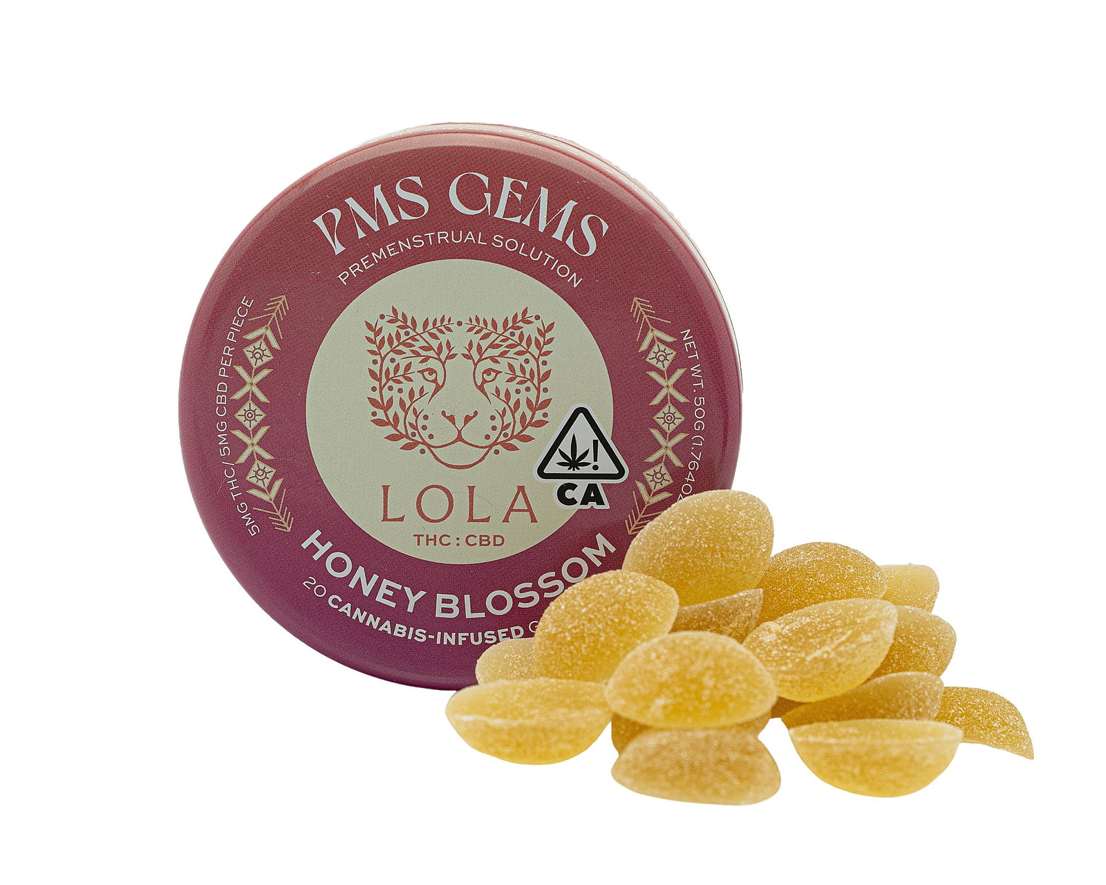 ZFG GEMS - LOLA - EDIBLES - GUMMIES - TROPICAL BLEND - 25G (10MG